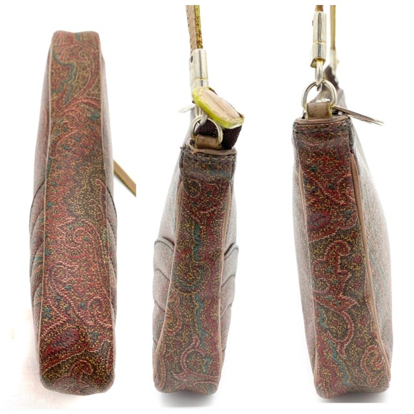 Etro Paisley Vintage Small Shoulder Bag Pouchette - Picture 3 of 8
